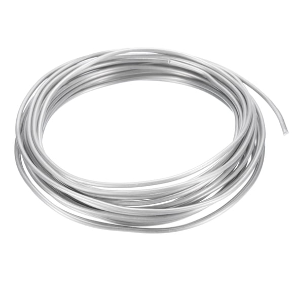 Uxcell 2mm Bonsai Training Wire Floral Wire Stems Anodized Aluminum Tree Wire 16.4 Feet Total Black 1 Roll