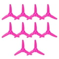 thumbnail image 1 of Uxcell 2mm DC Motor Shaft Propeller, 80mm Fan Shape 3-blade Plastic Straight Propeller for DIY Model Airplane Science Education Toys Motor RC Boat Micro (Rose Red, Pack of 10), 1 of 5