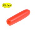 thumbnail image 1 of Uxcell Rubber End Caps Vinyl Round End Cap Cover Screw Thread Protectors for Screw 200Pcs Red 2mm, 1 of 6