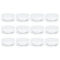 thumbnail image 1 of Uxcell 2oz/ 50ml Round Plastic Jars with Transparent Screw Top Lid for Storage 12Pack, 1 of 5
