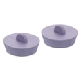 thumbnail image 1 of Uxcell 2Pcs Rubber Drain Stopper Bathtub Drain Plug Rubber Sink Stopper Drain Plug Grey 1-3/4 Inch to 2 Inch, 1 of 6
