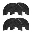 thumbnail image 1 of Uxcell 2pair Heel Plates Sole Protector Size 8.5-9 Non Slip Pad Replacement for Sneakers, Black, 1 of 6