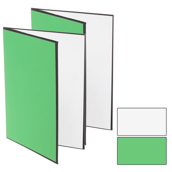 Uxcell 2pcs 17"x11" Light Reflector 2 in 1 Photography Reflector Cardboards