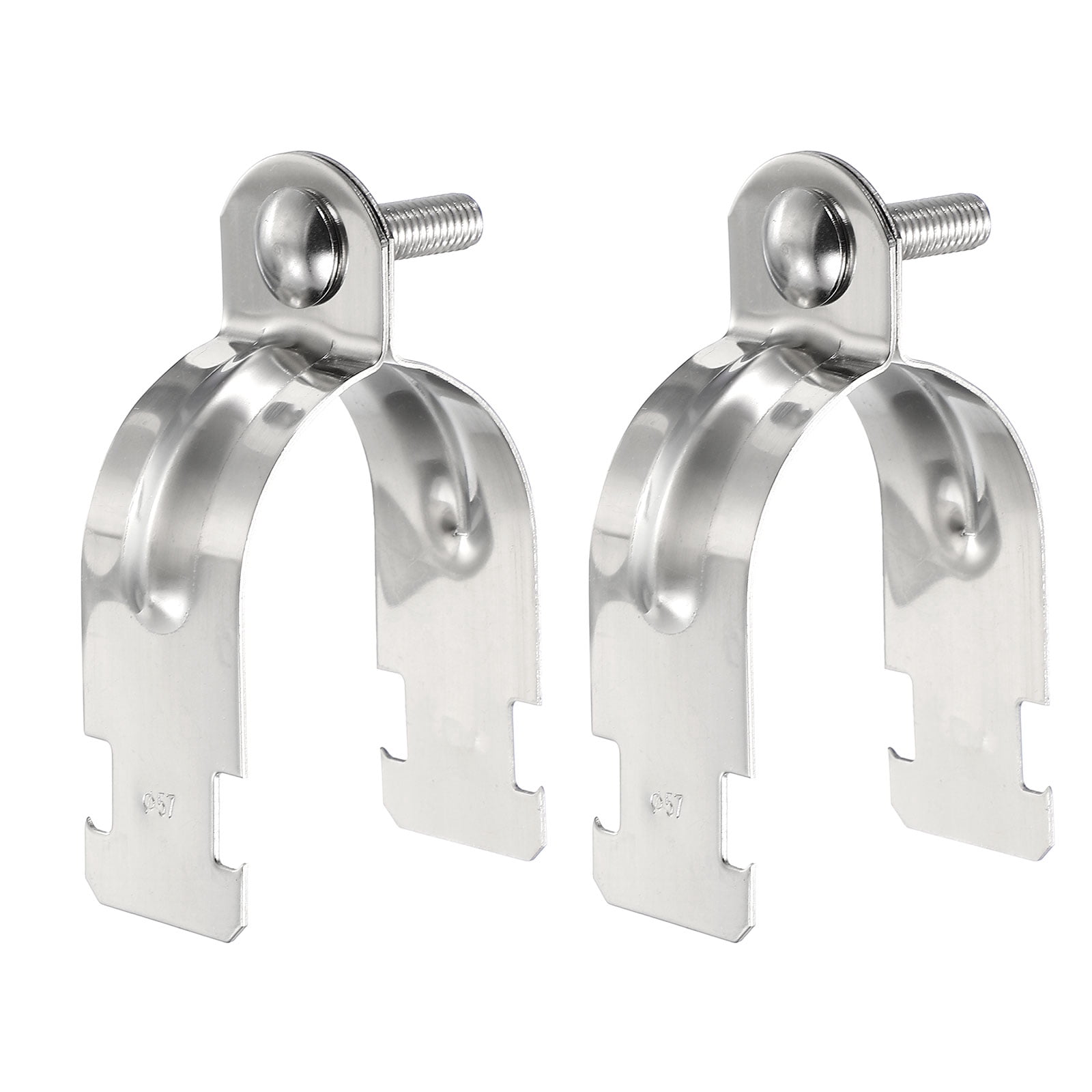 Uxcell 2pcs 2" EMT Strut Clamp 3.94" Length Universal 304 Stainless ...