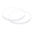 thumbnail image 1 of Uxcell 2pcs 27mmx3mm High Transmittance Watch Crystal Lens Glass Round Flat Mineral, 1 of 6
