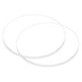 thumbnail image 1 of Uxcell 2pcs 31.5mmx2mm High Transmittance Watch Crystal Lens Glass Round Flat Mineral, 1 of 7