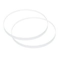 thumbnail image 1 of Uxcell 2pcs 39mmx3mm High Transmittance Watch Crystal Lens Glass Round Flat Mineral, 1 of 6