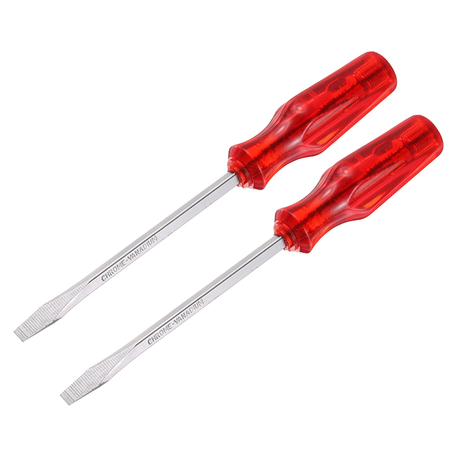 Uxcell 2pcs 6mm Demolition Driver Slotted Screwdriver with 5 Inch ...