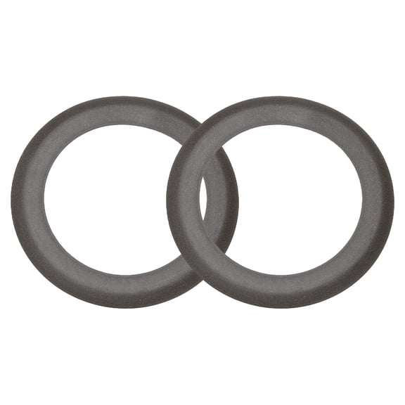 Uxcell 2pcs Air Compressor Compression Piston Ring 68mm OD 48mm ID 0.8mm Thickness Universal Air Compressor Replacement Piston Ring Seal for Air Pump Systems, Silver
