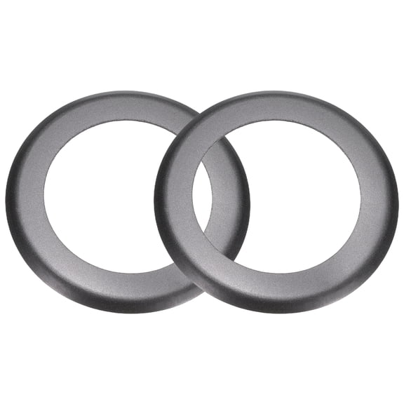 Uxcell 2pcs Air Compressor Compression Piston Ring 74.5mm OD 50mm ID 1.0mm Thickness Universal Air Compressor Replacement Piston Ring Seal for Air Pump Systems, Silver