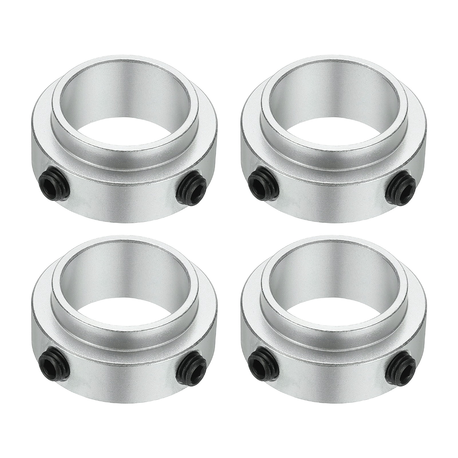 Uxcell 2pcs Aluminium Alloy Shaft Collar, 1 3/16" ID 1 3/4" OD 3/4 ...