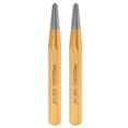 thumbnail image 1 of Uxcell 2pcs Center Punch 4mm(1/6") 100mm Length Metric Non-marring Alloy Steel Cylindrical Alignment Punch Drive Pin Tools for Automotive Watch Repair Jewelry Craft, 1 of 7