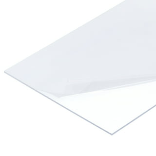 Paper Accents Plastic Sheet 8.5x11 .010 Clear 6pc