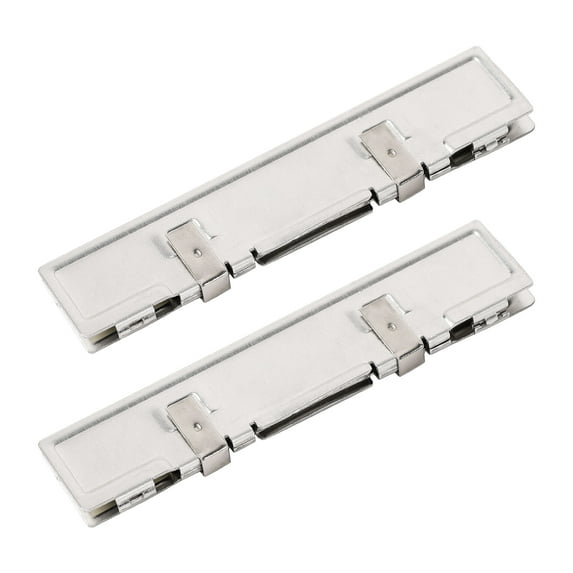 Uxcell 2pcs DDR DDR2 DDR3 for RAM Memory Aluminum Cooler Heat Spreader Heatsink Silver Tone