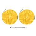 thumbnail image 1 of Uxcell 2pcs Drawstring Cords 51" Replacement Drawstring Hoodie String Sewing Tool with Easy Threader for Hoodie Sweatpants Jackets Pants Hats Coats Bags, Yellow, 1 of 7