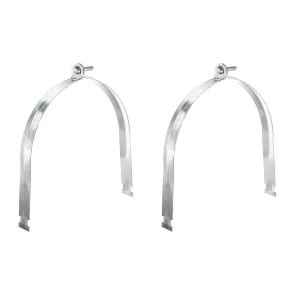 Uxcell 2pcs EMT Strut Clamp 9-5/6" Universal Carbon Steel Galvanized ...