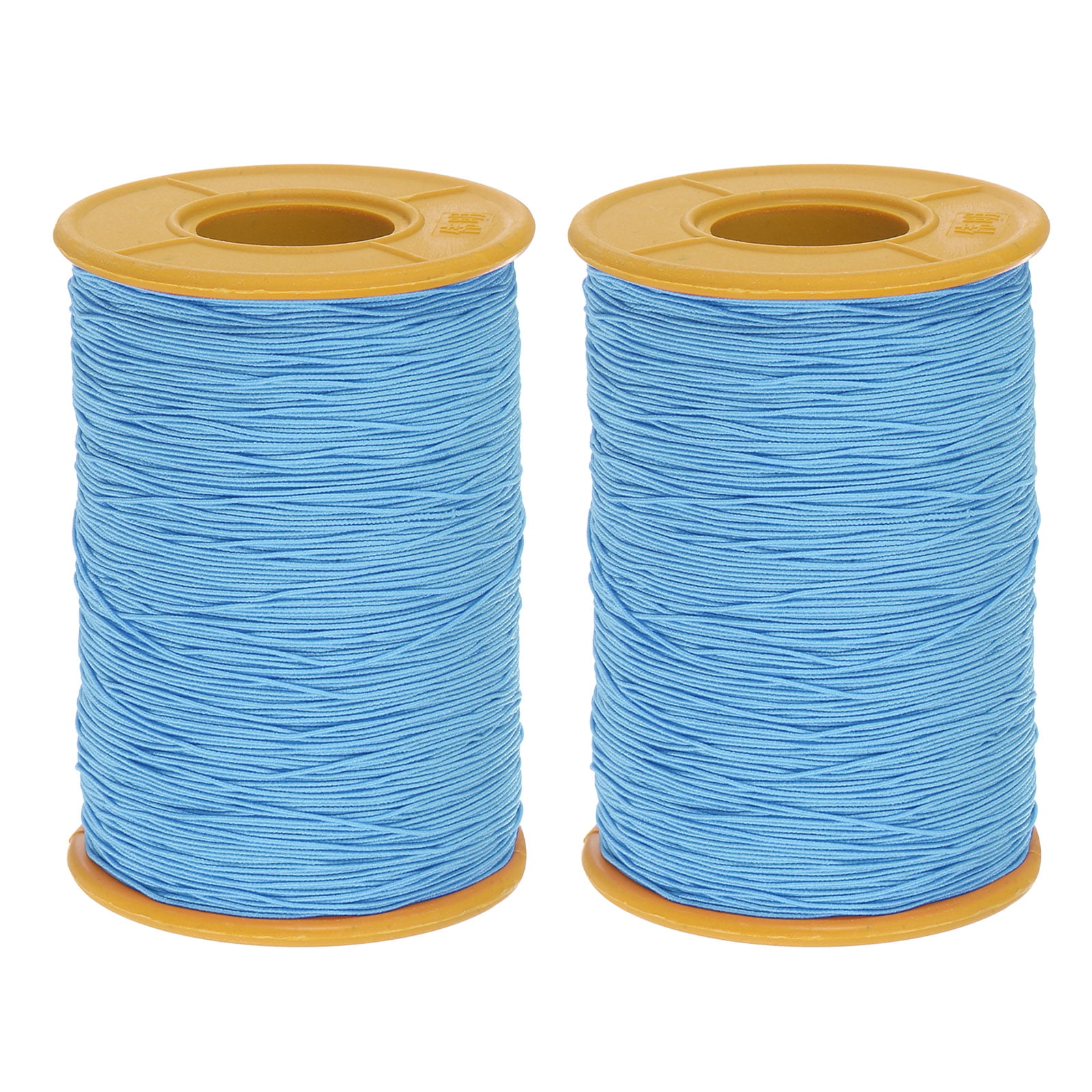 Uxcell 2pcs Elastic Sewing Thread 547 Yards 0.5mm Thickness Latex ...