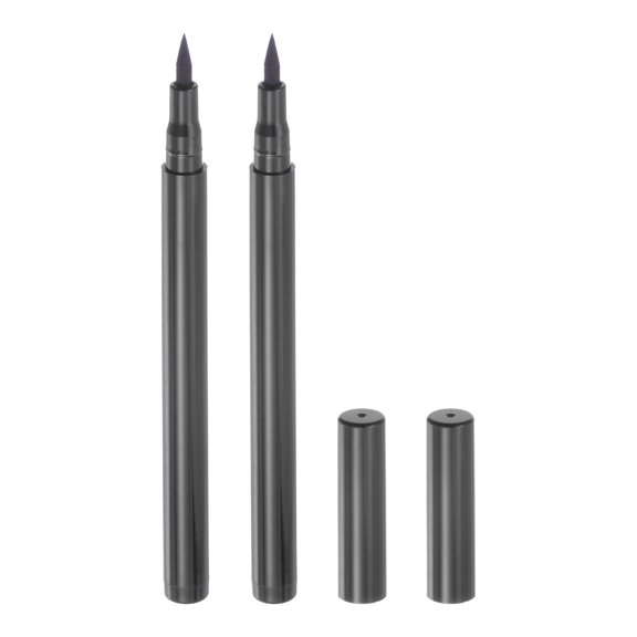 Uxcell 2pcs Fabric Markers Permanent Dye Paint Textile Marker Pens Fine Tip for DIY Clothes Shoe, Purple