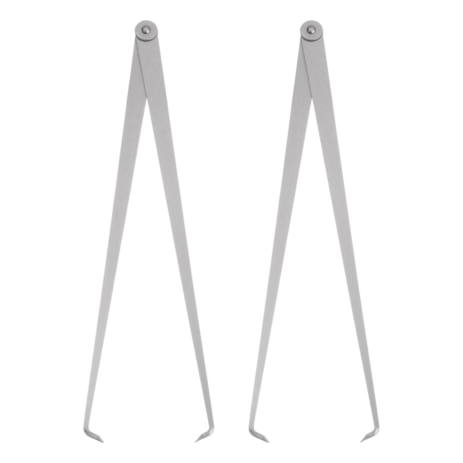 Uxcell 2pcs Firm Joint Inside Caliper 350mm 14 Inch Tool Steel Measurement Tool