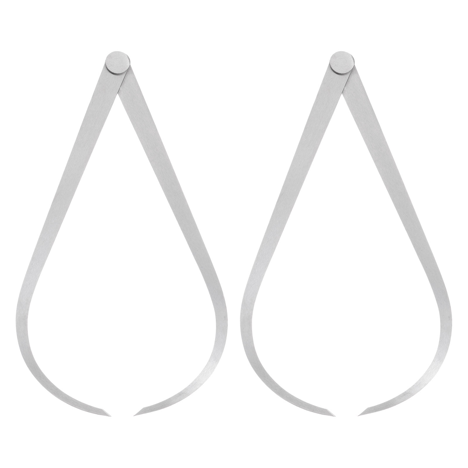 Uxcell 2pcs Firm Joint Outside Caliper 250mm 10 Inch Tool Steel ...