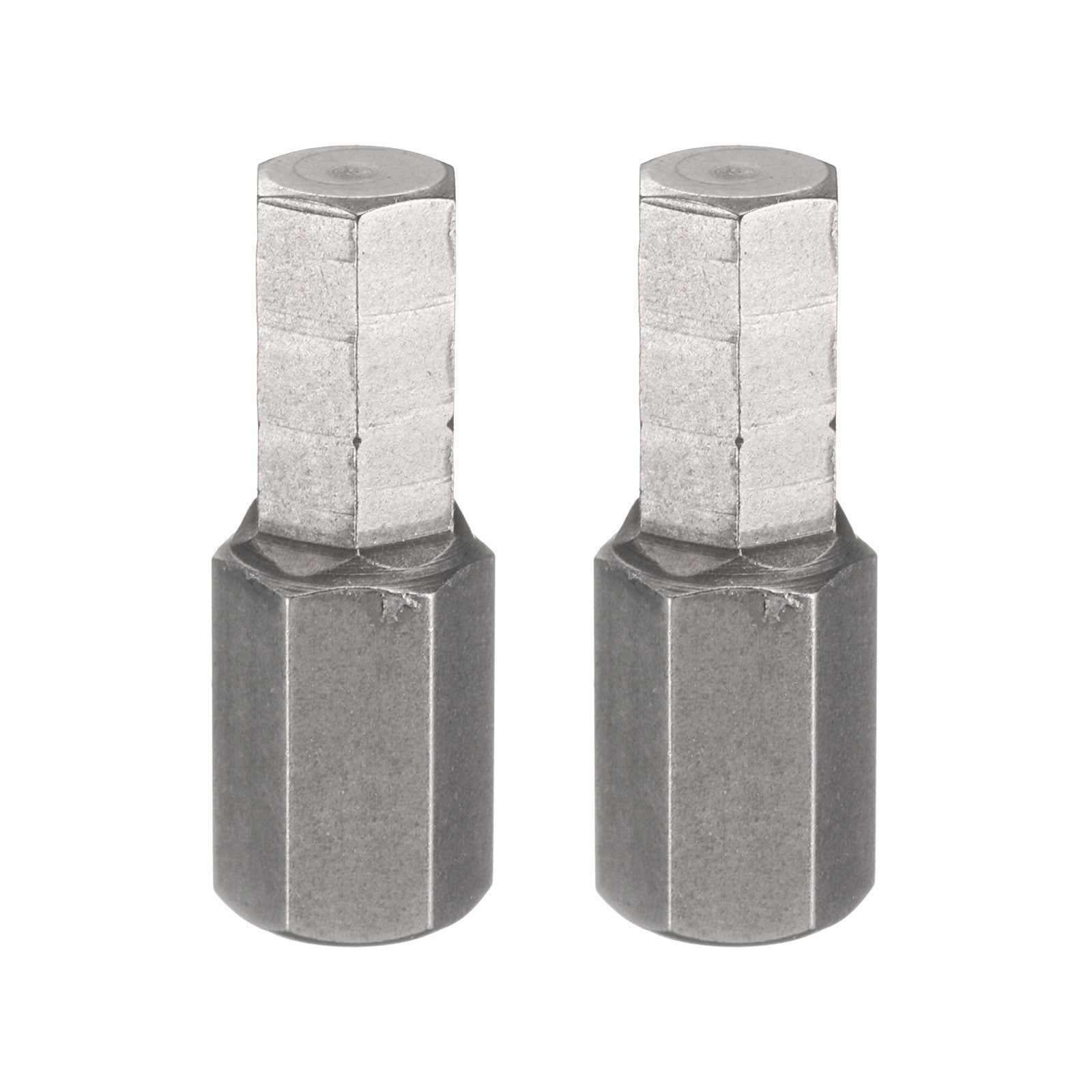 Uxcell 2pcs H8 Hex Screwdriver Bit 1/4