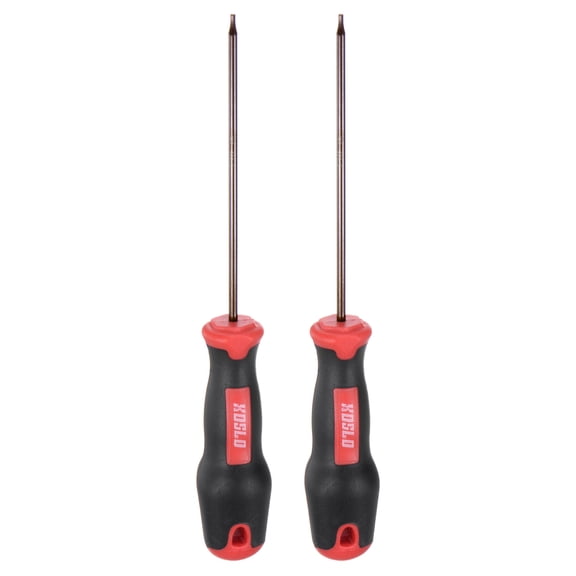 Uxcell 2pcs Hex Magnetic Wrench Screwdriver H1.5x100mm Hex Key Metric Driver with 85mm Handle for General Repair