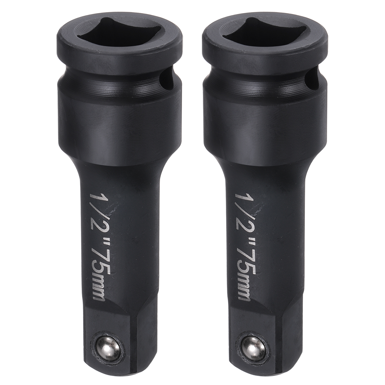 Uxcell 2pcs Impact Socket Extension Bar 1/2