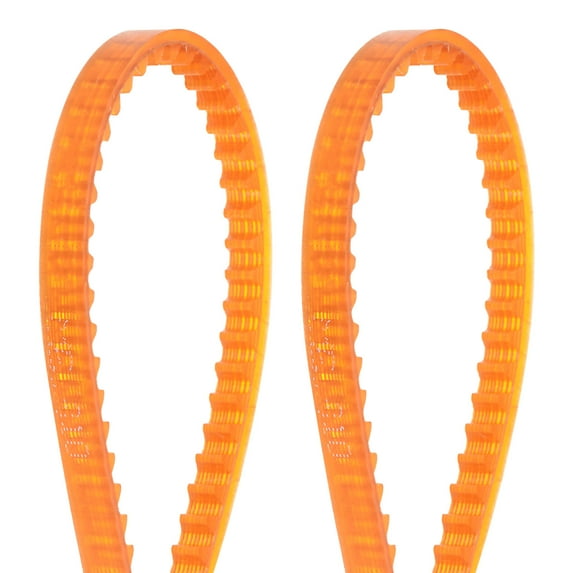 Uxcell 2pcs MB Series Standard Sewing Machine Belts MB310 Motor Triangle V-Belt with Single Tooth