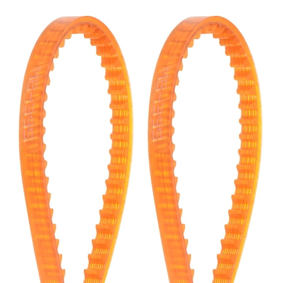 Uxcell 2pcs MB Series Standard Sewing Machine Belts MB395 Motor Triangle V-Belt with Single Tooth