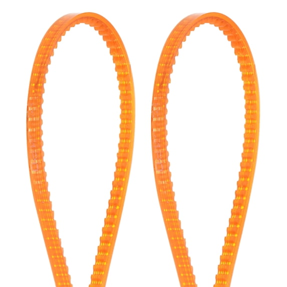 Uxcell 2pcs MB Series Standard Sewing Machine Belts MB480 Motor Triangle V-Belt with Single Tooth
