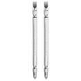 thumbnail image 1 of Uxcell 2pcs Magnetic Double Ended Screwdriver Bit 6mm PH2 5"/125mm 1/4" Shank Phillips Cross Slotted Flat Screw Driver Bit, 1 of 7