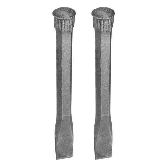 Uxcell 2pcs Masonry Chisel for Rock 10 Inch Flat End High-Carbon Steel Rock Concrete Mortar Stone Chisel Brick Chisel