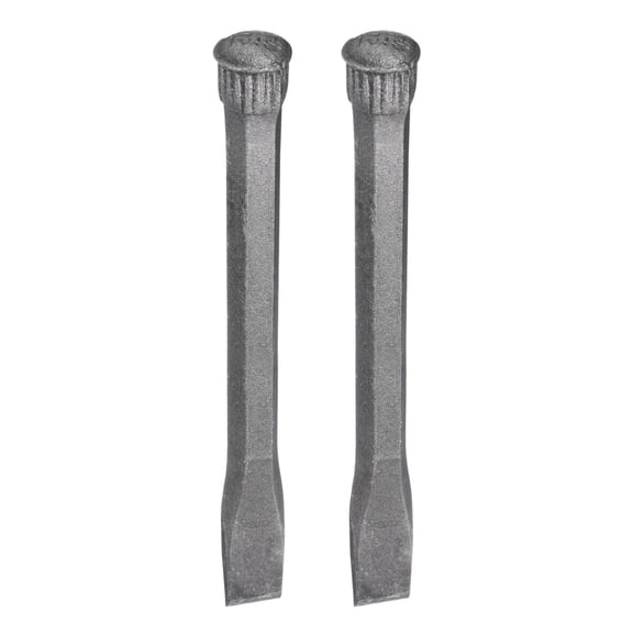 Uxcell 2pcs Masonry Chisel for Rock 12 Inch Flat End High-Carbon Steel Rock Concrete Mortar Stone Chisel Brick Chisel