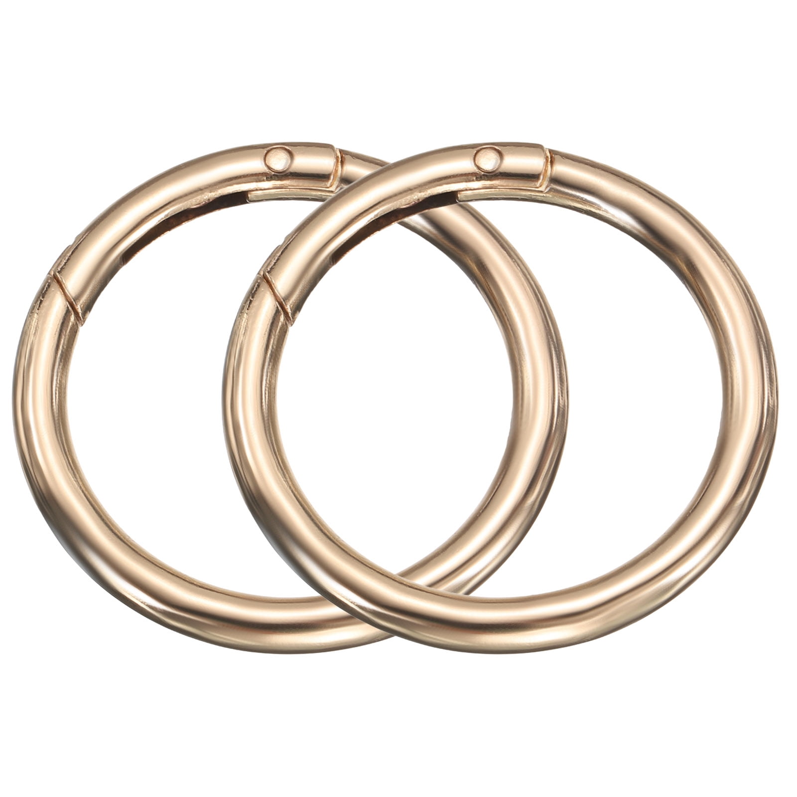 Spring Key Ring Buckle Uxcell 2pcs Metal Spring O Rings 1.5