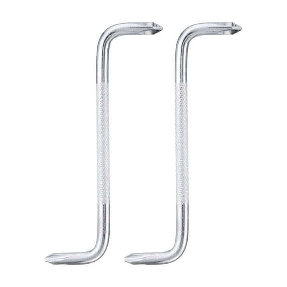 Uxcell 2pcs Offset Screwdriver PH2/PH1 Phillips Cross Head Right Angle 90 Degree Screw Driver Double Ended Z-type Hand Tool for Home Appliance Repair