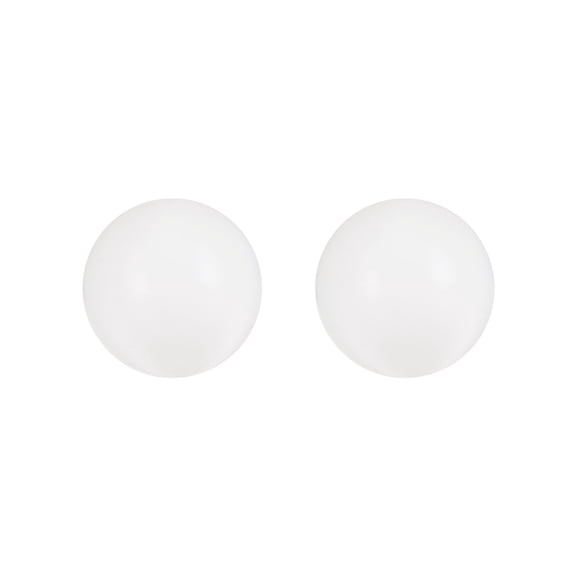 Uxcell 2pcs PA Nylon Solid Plastic Balls 18mm G3 Precision Bearing Ball