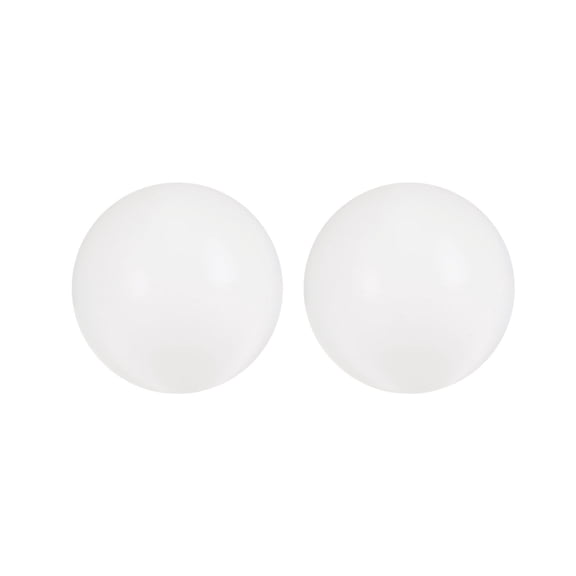 Uxcell 2pcs PA Nylon Solid Plastic Balls 30mm G3 Precision Bearing Ball