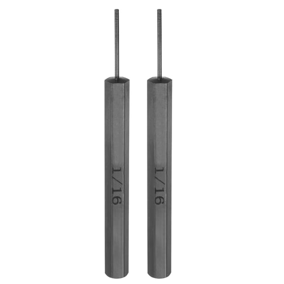 Uxcell 2pcs Pin Punch 1/16" Non-marring Drive Punch Carbon Steel for Watch Repair