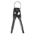 thumbnail image 1 of Uxcell 2pcs Portable Key Chain Screwdriver PH1 Phillips 4.8mm Slotted Multifunction Mini Key Screw Driver, Black, 1 of 6