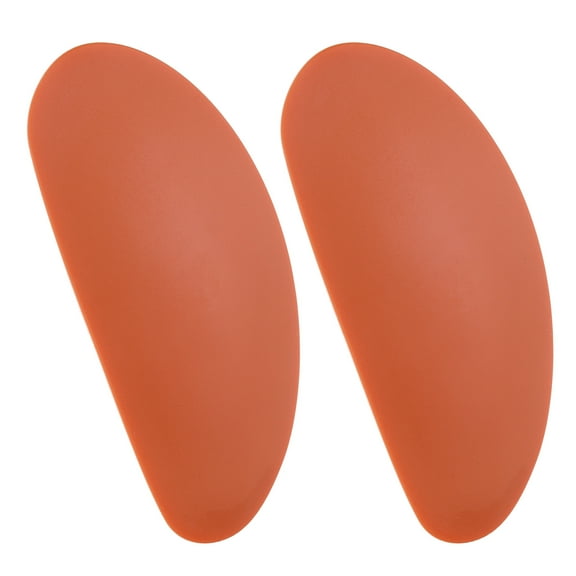 Uxcell 2pcs Pottery Ribs 12.4cm x 6cm Silicone Rubber Clay Ceramic Sculpting Tools for Finishing Shaping Smoothing