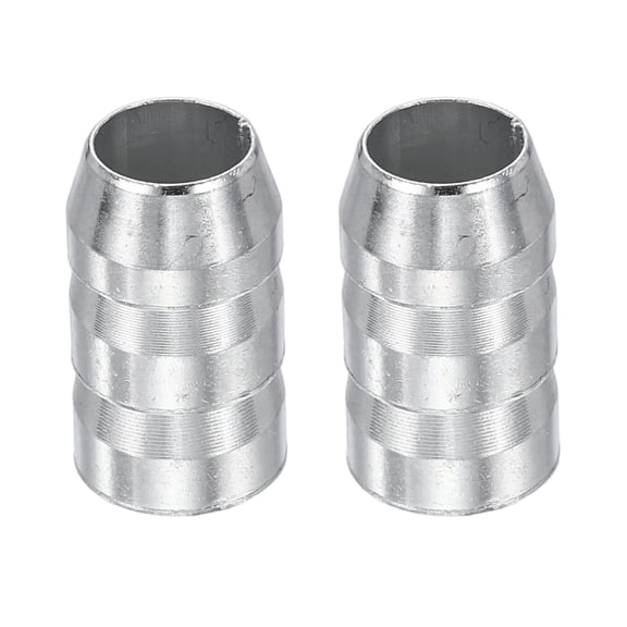 Uxcell 2pcs Round Axe Handle Wedge 14mm Extended Safety Metal Handle Wedges Hammer for Axe Claw Hammer Sledge, Silver