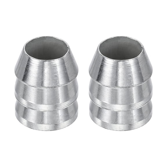 Uxcell 2pcs Round Axe Handle Wedge 20mm Extended Safety Metal Handle Wedges Hammer for Axe Claw Hammer Sledge, Silver