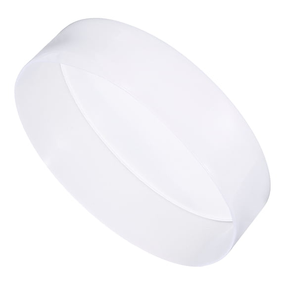 Uxcell 2pcs Rubber End Caps 275mm (10 13/16 Inch) ID x 80mm(3 1/8 Inch) H Vinyl Round Tube Bolt Cap Cover Screw Thread Protectors Clear