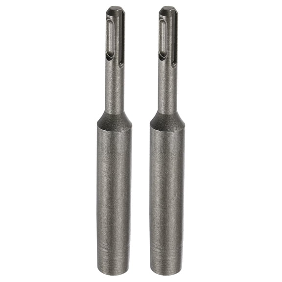 Uxcell 2pcs SDS Ground Rod Driver 23/64" for 15/32 Ground Rods Driver Adapter Bits for Rotary Hammer Drill Tool 5.7" Long