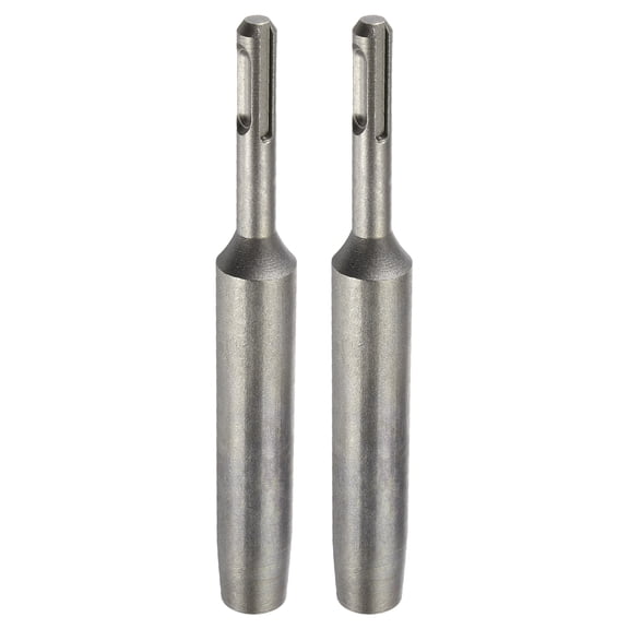 Uxcell 2pcs SDS Ground Rod Driver 23/64" for 9/16 Ground Rods Driver Adapter Bits for Rotary Hammer Drill Tool 6.5" Long