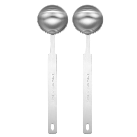 Uxcell 2pcs Single Measuring Spoon 3tsp (1tbsp, 15ml) Stainless Steel Spoon