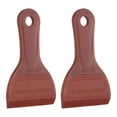 thumbnail image 1 of Uxcell 2pcs Small Squeegee 2.3 Inch Soft Rubber Blade Small Scraper for Glass Shower Cleaning, Red, 1 of 7
