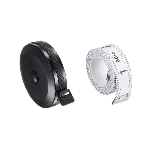 Uxcell 2pcs Soft Tape Measure Set 150cm Double Side Retractable ...