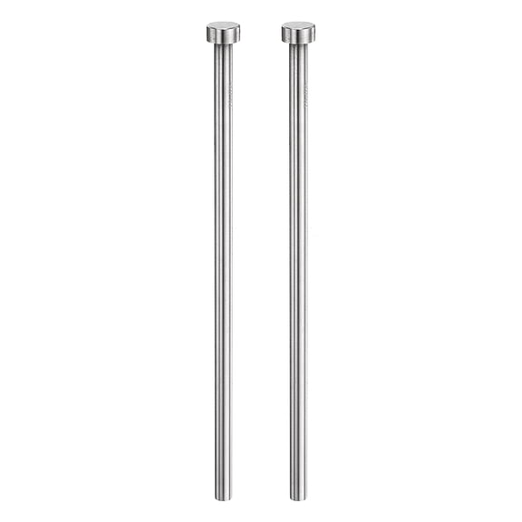 Uxcell 2pcs Straight Ejector Pin 7/32" Dia 150mm (6") Long SKD61 Straight Punch