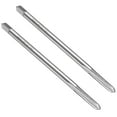 thumbnail image 1 of Uxcell 2pcs Straight Flute Thread Taps, M5 x 0.5 H2 100mm Extra Long Metric Screw Machine Tap Threading Tapping Tools, 1 of 7